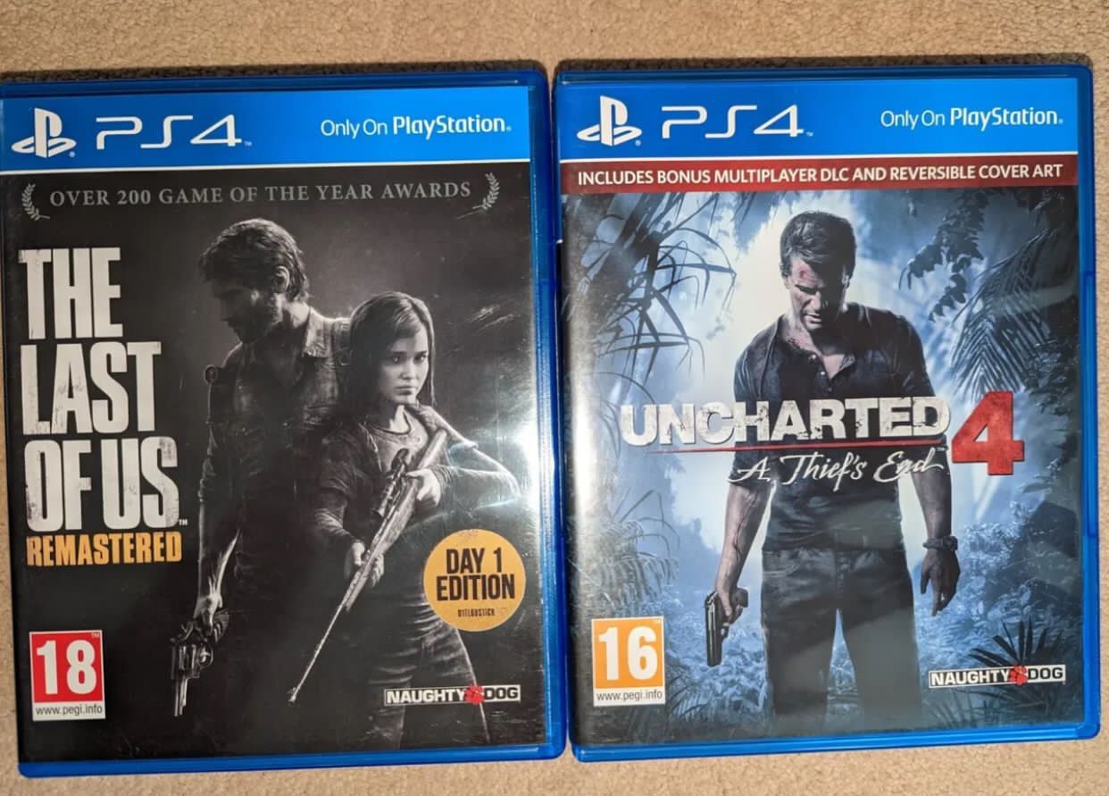 selling PS4 games second hand only