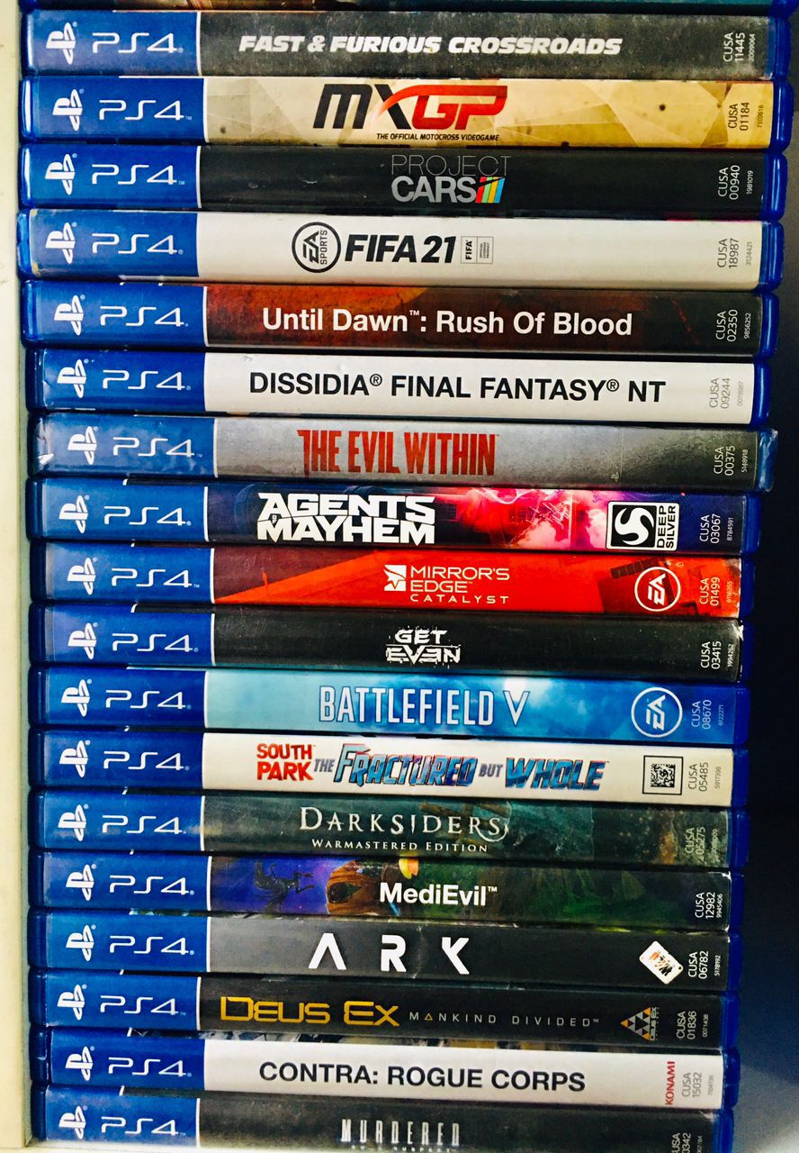 selling PS4 games second hand only